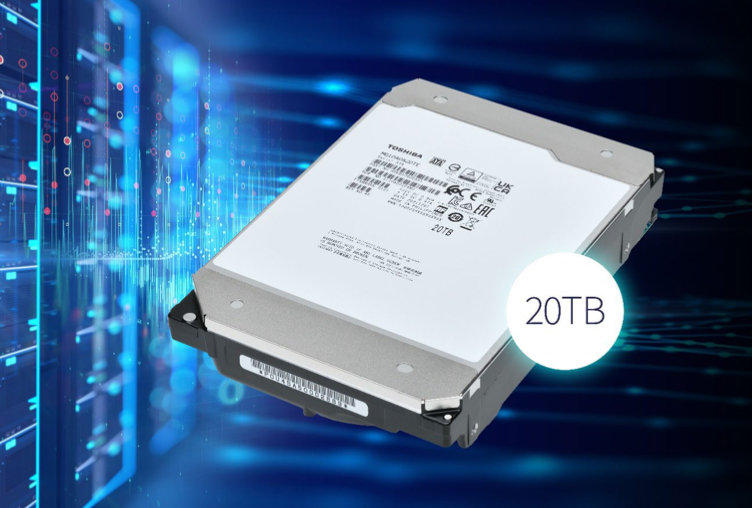 Toshiba anuncia la compatibilidad de sus nuevos discos duros de 20 TB con los controladores Adaptec® SmartRAID RAID de Microchip